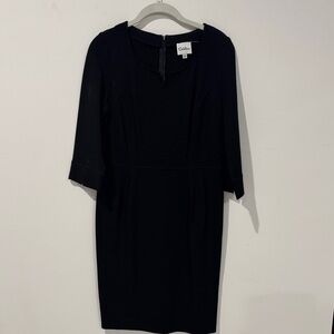 Dobbin Black Long Sleeve Dress
